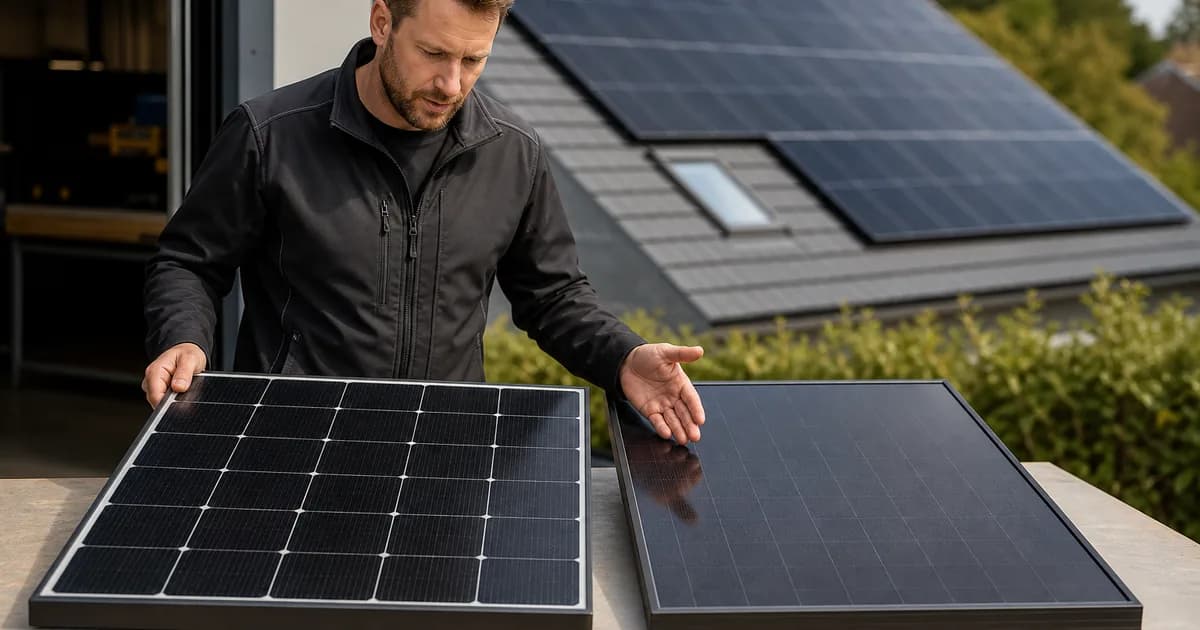 beste zonnepanelen uitgelegd met panelen, omvormer, opbrengst en installatieadvies voor België