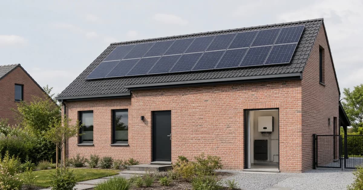 zonnepanelen uitgelegd met panelen, omvormer, opbrengst en installatieadvies voor België